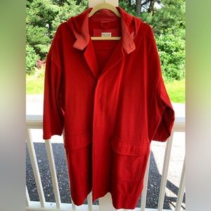 Vintage Paul Smith Wool Hooded Coat - Pockets, Made in England - Beautiful shape